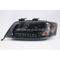 Audi A6 C5 97-03 Projector Head Lamp with LED Driving Lamp Audi A6 C5 97-03 Projector Head Lamp with LED Driving Lamp